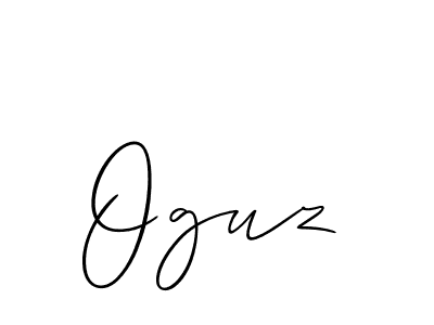 Create a beautiful signature design for name Oguz. With this signature (Allison_Script) fonts, you can make a handwritten signature for free. Oguz signature style 2 images and pictures png