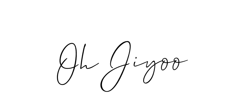 It looks lik you need a new signature style for name Oh Jiyoo. Design unique handwritten (Allison_Script) signature with our free signature maker in just a few clicks. Oh Jiyoo signature style 2 images and pictures png