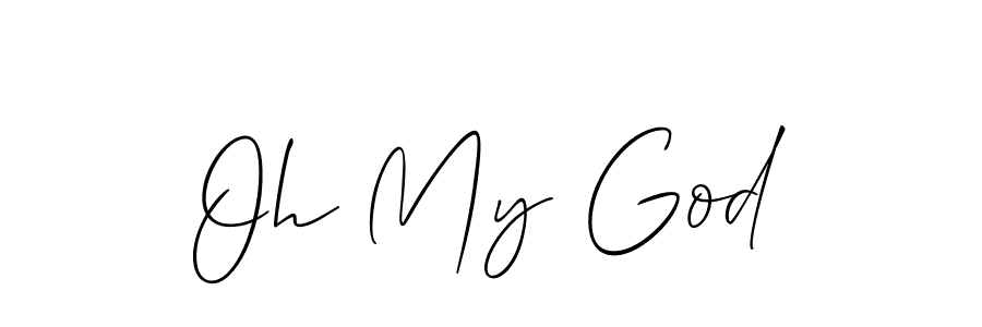 Also You can easily find your signature by using the search form. We will create Oh My God name handwritten signature images for you free of cost using Allison_Script sign style. Oh My God signature style 2 images and pictures png