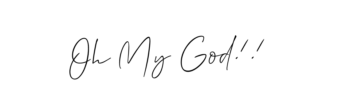 You can use this online signature creator to create a handwritten signature for the name Oh My God!!. This is the best online autograph maker. Oh My God!! signature style 2 images and pictures png
