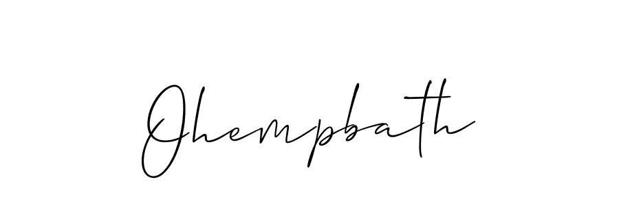 See photos of Ohempbath official signature by Spectra . Check more albums & portfolios. Read reviews & check more about Allison_Script font. Ohempbath signature style 2 images and pictures png