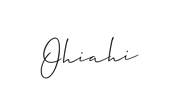 This is the best signature style for the Ohiahi name. Also you like these signature font (Allison_Script). Mix name signature. Ohiahi signature style 2 images and pictures png