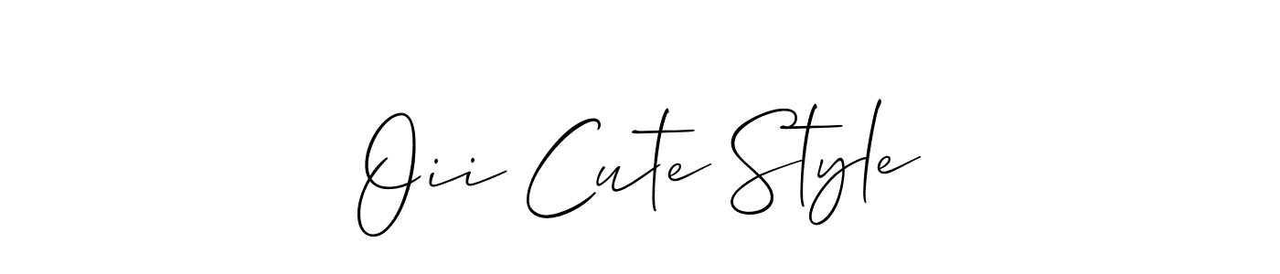 Here are the top 10 professional signature styles for the name Oii Cute Style. These are the best autograph styles you can use for your name. Oii Cute Style signature style 2 images and pictures png