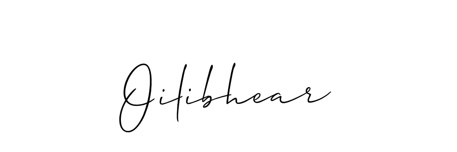 Once you've used our free online signature maker to create your best signature Allison_Script style, it's time to enjoy all of the benefits that Oilibhear name signing documents. Oilibhear signature style 2 images and pictures png