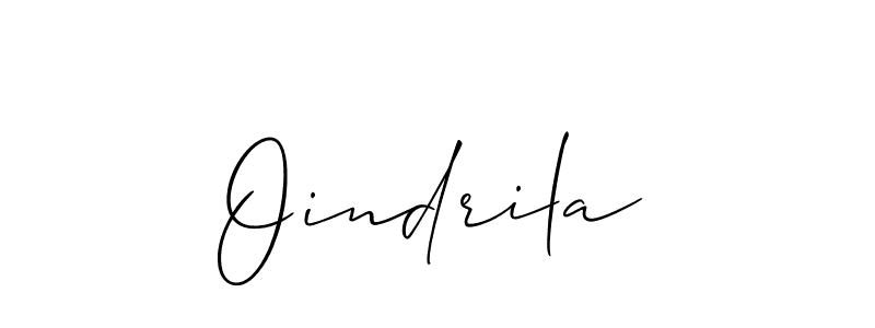 It looks lik you need a new signature style for name Oindrila. Design unique handwritten (Allison_Script) signature with our free signature maker in just a few clicks. Oindrila signature style 2 images and pictures png