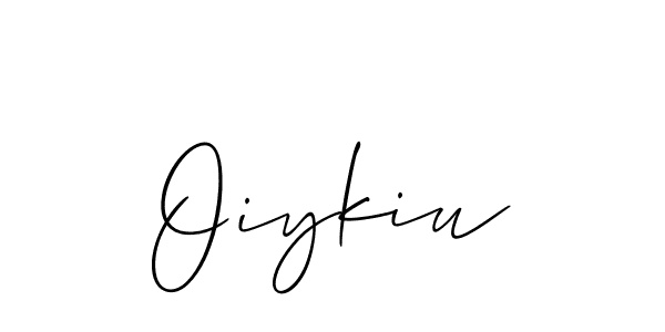 Once you've used our free online signature maker to create your best signature Allison_Script style, it's time to enjoy all of the benefits that Oiykiu name signing documents. Oiykiu signature style 2 images and pictures png