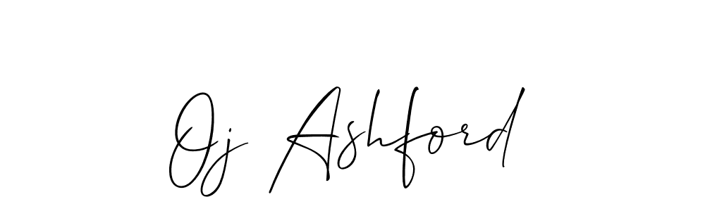Also You can easily find your signature by using the search form. We will create Oj Ashford name handwritten signature images for you free of cost using Allison_Script sign style. Oj Ashford signature style 2 images and pictures png