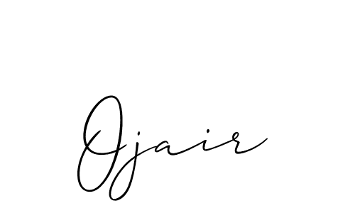 The best way (Allison_Script) to make a short signature is to pick only two or three words in your name. The name Ojair include a total of six letters. For converting this name. Ojair signature style 2 images and pictures png