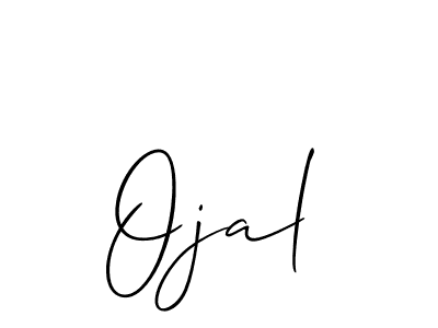Also we have Ojal name is the best signature style. Create professional handwritten signature collection using Allison_Script autograph style. Ojal signature style 2 images and pictures png