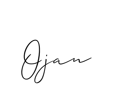 Make a beautiful signature design for name Ojan. Use this online signature maker to create a handwritten signature for free. Ojan signature style 2 images and pictures png