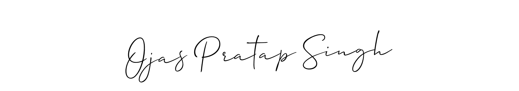 Check out images of Autograph of Ojas Pratap Singh name. Actor Ojas Pratap Singh Signature Style. Allison_Script is a professional sign style online. Ojas Pratap Singh signature style 2 images and pictures png