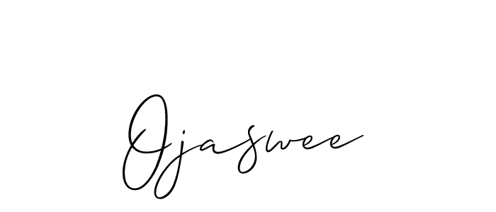 Best and Professional Signature Style for Ojaswee. Allison_Script Best Signature Style Collection. Ojaswee signature style 2 images and pictures png