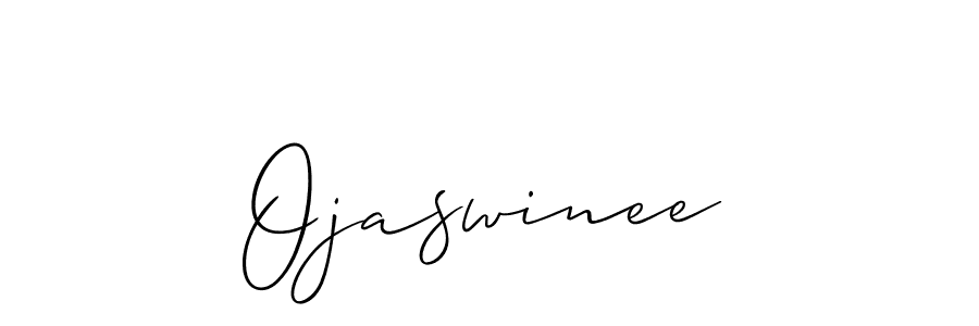 Best and Professional Signature Style for Ojaswinee. Allison_Script Best Signature Style Collection. Ojaswinee signature style 2 images and pictures png