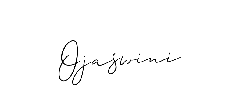 Also You can easily find your signature by using the search form. We will create Ojaswini name handwritten signature images for you free of cost using Allison_Script sign style. Ojaswini signature style 2 images and pictures png