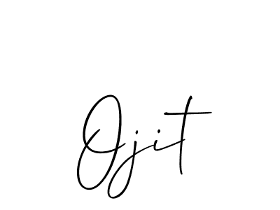 How to make Ojit name signature. Use Allison_Script style for creating short signs online. This is the latest handwritten sign. Ojit signature style 2 images and pictures png
