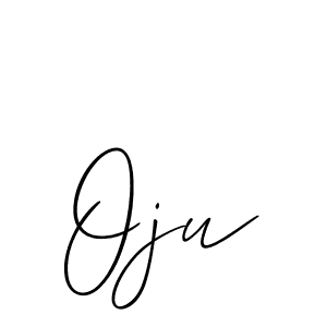 Oju stylish signature style. Best Handwritten Sign (Allison_Script) for my name. Handwritten Signature Collection Ideas for my name Oju. Oju signature style 2 images and pictures png