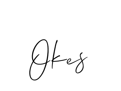 Here are the top 10 professional signature styles for the name Okes. These are the best autograph styles you can use for your name. Okes signature style 2 images and pictures png