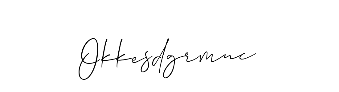 Here are the top 10 professional signature styles for the name Okkesdgrmnc. These are the best autograph styles you can use for your name. Okkesdgrmnc signature style 2 images and pictures png