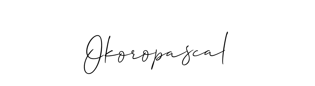 Here are the top 10 professional signature styles for the name Okoropascal. These are the best autograph styles you can use for your name. Okoropascal signature style 2 images and pictures png