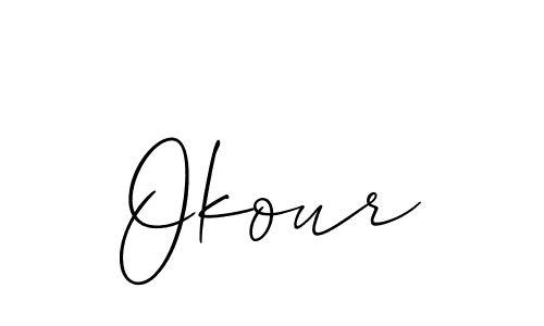 You can use this online signature creator to create a handwritten signature for the name Okour. This is the best online autograph maker. Okour signature style 2 images and pictures png