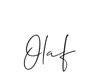 Allison_Script is a professional signature style that is perfect for those who want to add a touch of class to their signature. It is also a great choice for those who want to make their signature more unique. Get Olaf name to fancy signature for free. Olaf signature style 2 images and pictures png