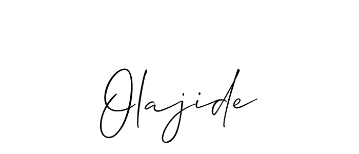 Make a beautiful signature design for name Olajide. Use this online signature maker to create a handwritten signature for free. Olajide signature style 2 images and pictures png