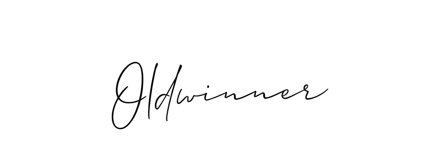 How to Draw Oldwinner signature style? Allison_Script is a latest design signature styles for name Oldwinner. Oldwinner signature style 2 images and pictures png