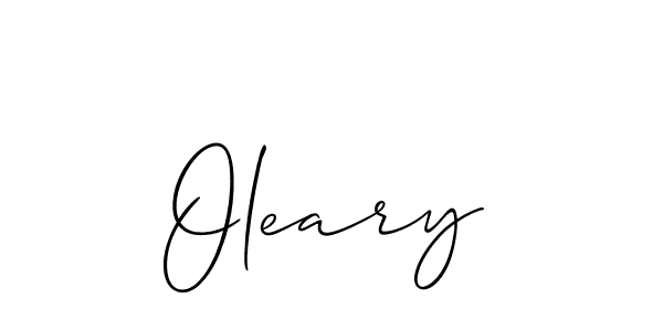 How to make Oleary name signature. Use Allison_Script style for creating short signs online. This is the latest handwritten sign. Oleary signature style 2 images and pictures png