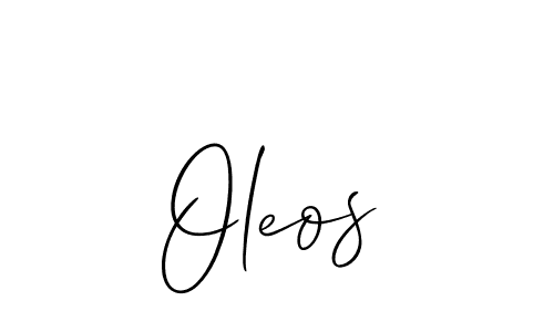 Make a beautiful signature design for name Oleos. Use this online signature maker to create a handwritten signature for free. Oleos signature style 2 images and pictures png