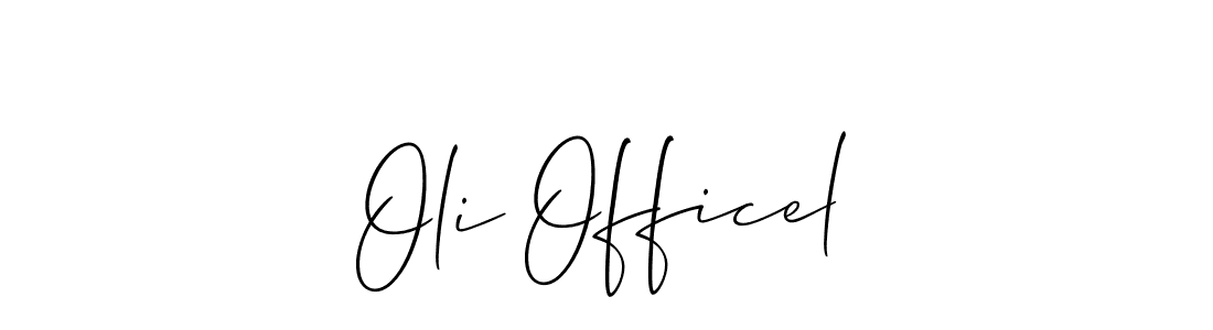 This is the best signature style for the Oli Officel name. Also you like these signature font (Allison_Script). Mix name signature. Oli Officel signature style 2 images and pictures png