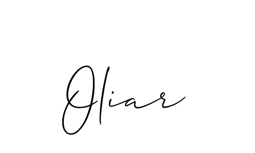 Also we have Oliar name is the best signature style. Create professional handwritten signature collection using Allison_Script autograph style. Oliar signature style 2 images and pictures png