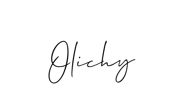 Similarly Allison_Script is the best handwritten signature design. Signature creator online .You can use it as an online autograph creator for name Olichy. Olichy signature style 2 images and pictures png