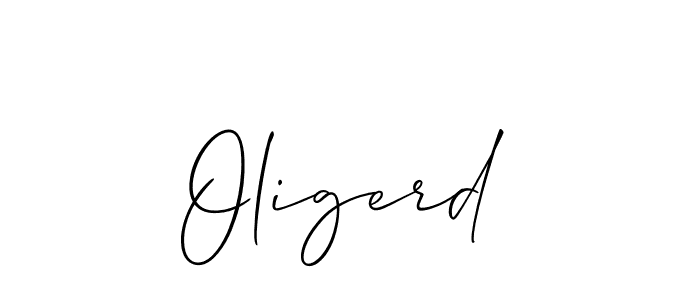 You should practise on your own different ways (Allison_Script) to write your name (Oligerd) in signature. don't let someone else do it for you. Oligerd signature style 2 images and pictures png