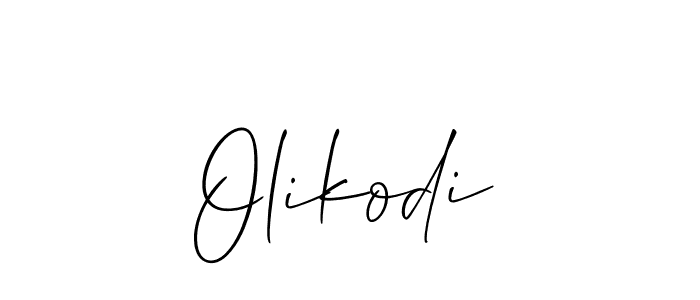 Best and Professional Signature Style for Olikodi. Allison_Script Best Signature Style Collection. Olikodi signature style 2 images and pictures png