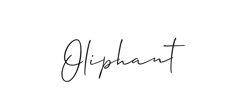 if you are searching for the best signature style for your name Oliphant. so please give up your signature search. here we have designed multiple signature styles  using Allison_Script. Oliphant signature style 2 images and pictures png