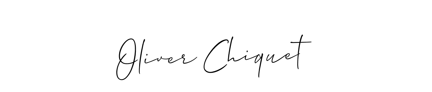 Make a beautiful signature design for name Oliver Chiquet. Use this online signature maker to create a handwritten signature for free. Oliver Chiquet signature style 2 images and pictures png