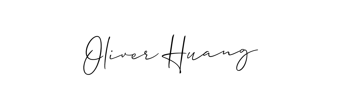 Once you've used our free online signature maker to create your best signature Allison_Script style, it's time to enjoy all of the benefits that Oliver Huang name signing documents. Oliver Huang signature style 2 images and pictures png