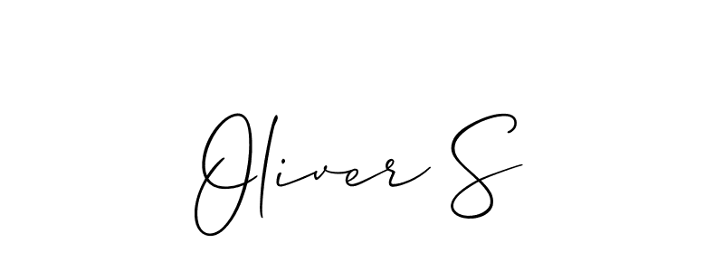 Similarly Allison_Script is the best handwritten signature design. Signature creator online .You can use it as an online autograph creator for name Oliver S. Oliver S signature style 2 images and pictures png