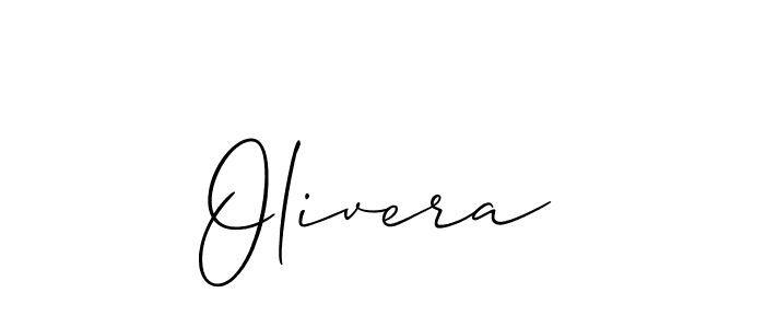 The best way (Allison_Script) to make a short signature is to pick only two or three words in your name. The name Olivera include a total of six letters. For converting this name. Olivera signature style 2 images and pictures png