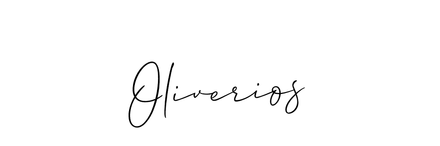 Make a short Oliverios signature style. Manage your documents anywhere anytime using Allison_Script. Create and add eSignatures, submit forms, share and send files easily. Oliverios signature style 2 images and pictures png