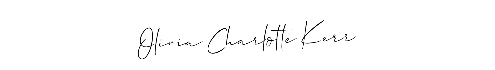 Once you've used our free online signature maker to create your best signature Allison_Script style, it's time to enjoy all of the benefits that Olivia Charlotte Kerr name signing documents. Olivia Charlotte Kerr signature style 2 images and pictures png