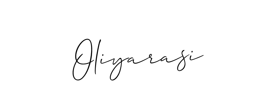 Use a signature maker to create a handwritten signature online. With this signature software, you can design (Allison_Script) your own signature for name Oliyarasi. Oliyarasi signature style 2 images and pictures png