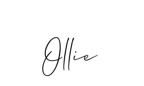 Ollie stylish signature style. Best Handwritten Sign (Allison_Script) for my name. Handwritten Signature Collection Ideas for my name Ollie. Ollie signature style 2 images and pictures png