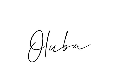 Similarly Allison_Script is the best handwritten signature design. Signature creator online .You can use it as an online autograph creator for name Oluba. Oluba signature style 2 images and pictures png