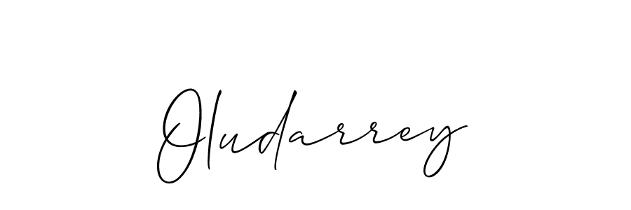 Make a beautiful signature design for name Oludarrey. Use this online signature maker to create a handwritten signature for free. Oludarrey signature style 2 images and pictures png