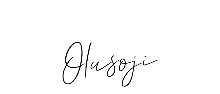 Make a beautiful signature design for name Olusoji. Use this online signature maker to create a handwritten signature for free. Olusoji signature style 2 images and pictures png