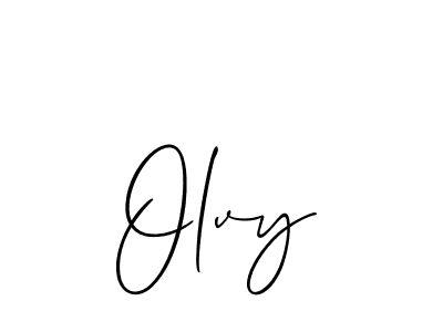 Best and Professional Signature Style for Olvy. Allison_Script Best Signature Style Collection. Olvy signature style 2 images and pictures png