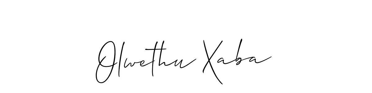 Check out images of Autograph of Olwethu Xaba name. Actor Olwethu Xaba Signature Style. Allison_Script is a professional sign style online. Olwethu Xaba signature style 2 images and pictures png