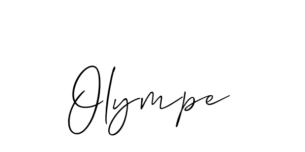 if you are searching for the best signature style for your name Olympe. so please give up your signature search. here we have designed multiple signature styles  using Allison_Script. Olympe signature style 2 images and pictures png