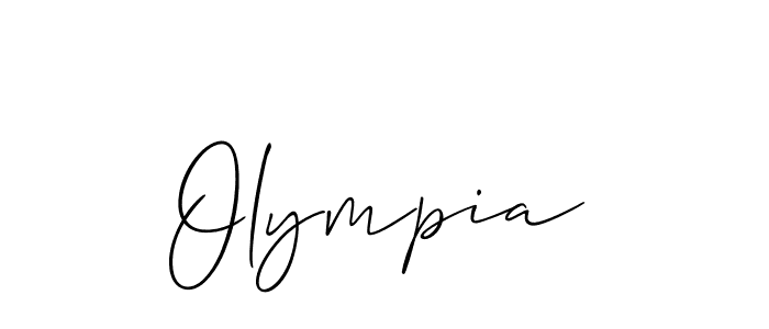 How to Draw Olympia signature style? Allison_Script is a latest design signature styles for name Olympia. Olympia signature style 2 images and pictures png
